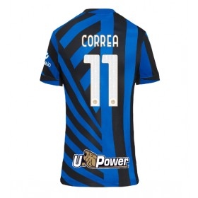 Inter Milan Joaquin Correa #11 Hjemme skjorte til dame 2024-25 Kortermet